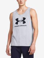 Under Armour UA Sportstyle Logo Unterhemd Grau