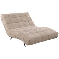 MID.YOU RELAXAČNÉ LEŽADLO, textil, krémová