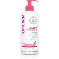 Topicrem UH BODY Ultra-Moisturizing Body Milk hĺbkovo hydratačné telové mlieko pre suchú a citlivú pokožku 500 ml