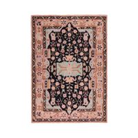 Flair Rugs TKANÝ KOBEREC, 120/170 cm ružová, čierna