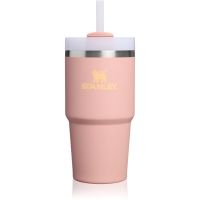 Stanley Quencher H2.O FlowState™ Tumbler термостакан із неіржавної сталі з трубочкою малий Peach Rose 590 мл