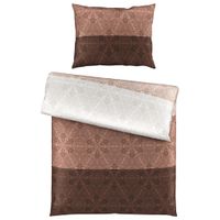 Esposa POSTEĽNÁ BIELIZEŇ, satén, taupe, 140/200 cm