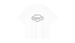 Carhartt WIP W' S/S Cloud Heart T-Shirt White Dámske - Tričká Carhartt WIP - Biela - I036380_02_XX-M - Size: M