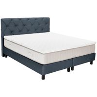 Esposa BOXSPRINGOVÁ POSTEĽ, 180/200 cm, tmavosivá