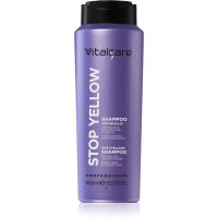 Vitalcare Professional Stop Yellow vijoličen šampon za blond in sive lase 400 ml