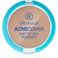 Dermacol Acne Cover kompakt púder problémás és pattanásos bőrre árnyalat Sand 11 g