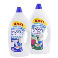 ACTION PACK Weisser Riese Univerzální + Color gel na praní prádla, 2 x 100 praní