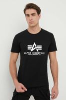 Bavlnené tričko Alpha Industries Basic Foil Print