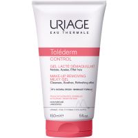 Uriage Toléderm Control Make-up Removing Milky Gel гель для очищення шкіри та зняття макіяжу 100 мл