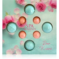 Spa Moments Rose Kisses шипляча бомбочка для ванни