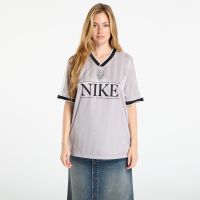 Koszulka Nike Sportswear Women's V-Neck Jersey Top College Grey/ Sail/ Black/ Black S