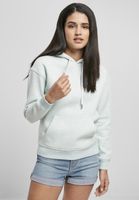 Women's color Melange Hoody aqua melange