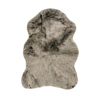 KOŽUŠINOVÝ KOBEREC, 60/90 cm, hnedá, olivovozelená