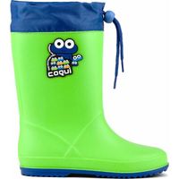 Coqui RAINY COLLAR Детски гумени ботуши, светло-зелено, размер