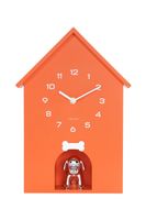 Nástenné hodiny so zvukom Karlsson Dog House 36,5 x 26,5 cm