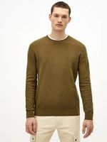 Celio Teverti Pullover Braun