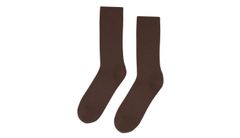 Colorful Standard Classic Organic Socks Brown Pánske - Ponožky Colorful Standard - Hnedá - CS6001-CB-One-size - Size: One size