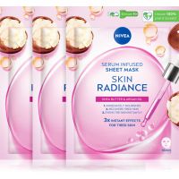 NIVEA Skin Radiance revitalizacijska maska iz platna