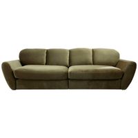 Sit & More VEĽKÁ POHOVKA, textil, olivovozelená