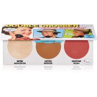 theBalm Double Crosser® paleta za lica 3v1 8,5 g