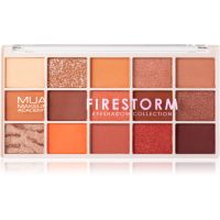 MUA Makeup Academy Professional 15 Shade Palette Lidschattenpalette Farbton Firestorm 12 g