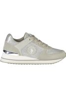 Női US Polo cipők ezüst színben