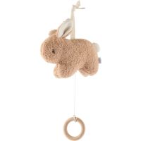 Bieco Musical Toy Bunny Fine контрастна підвісна іграшка з мелодією 1 кс