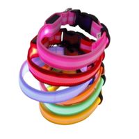 Reedog USB világító nyakörv kutyáknak és macskáknak ÚJ! - kék - 45 - 52 cm