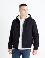 Celio Sherpa Hoodie Jacket Fuhoodie - Men