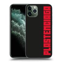 Silikónový čierny obal pre Apple iPhone 11 Pro Max - Plastenciaga