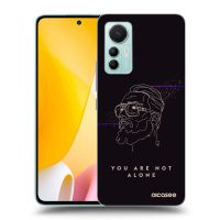 Silikónový čierny obal pre Xiaomi 12 Lite - You are not alone