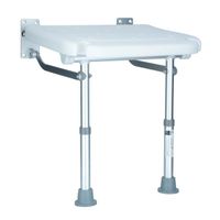 Lehajtható fali zuhanyülőke lábakkal