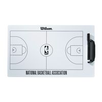 Wilson NBA Coaches Dry Erase Board - Unisex - Doplnok Wilson - Biele - WTBA9002NBA - Veľkosť: UNI