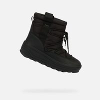 Geox Milleiny B ABX Black Women's Ankle Boots - Womens