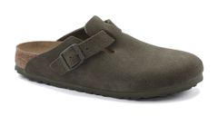 Birkenstock Boston Suede Leather Regular Fit