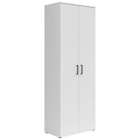 Carryhome VIACÚČELOVÁ SKRIŇA, biela, 70/195/40 cm