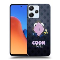 Silikónový prehľadný obal pre Xiaomi Redmi 12 5G - COONDA chlupatka - tmavá