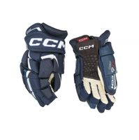 Rukavice CCM Jetspeed FT6 Pro SR, tmavo modrá-biela, Senior, 15"