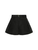 Double-faced Silk & Cotton Shorts
