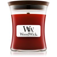 Woodwick Cinnamon Chai vonná svíčka s dřevěným knotem 85 g