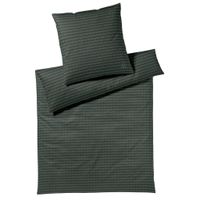 Joop! POSTEĽNÁ BIELIZEŇ, flanel, tmavozelená, 140/200 cm