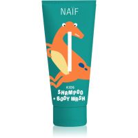 Naif Kids Shampoo + Body Wash детски миещ гел и шампоан 250 мл.