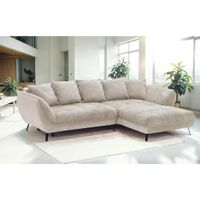 Livetastic ROHOVÁ SEDAČKA, textil, piesková, béžová