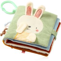 BabyOno Reversible Sensory Cloth Book 0m+ kontrastna izobraževalna knjiga Nature 1 kos