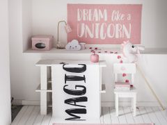 TODAY KIDS bavlnený koberec Magic white 60x120 cm