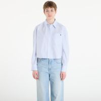 Πουκάμισο Calvin Klein Jeans Yarndye Cotton Poplin Shirt Blue S