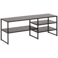 SKRINKA POD TV, čierna, 120/46/33 cm