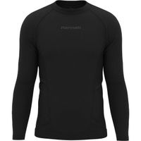 Hannah ACTIVE TS L/S Функционална мъжка тениска, черно, размер