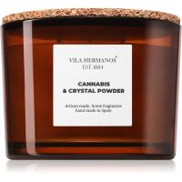 Vila Hermanos Apothecary Cannabis & Crystal Powder vonná svíčka 350 g