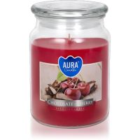 BISPOL Premium Line Chocolate - Cherry dišeča sveča 500 ml